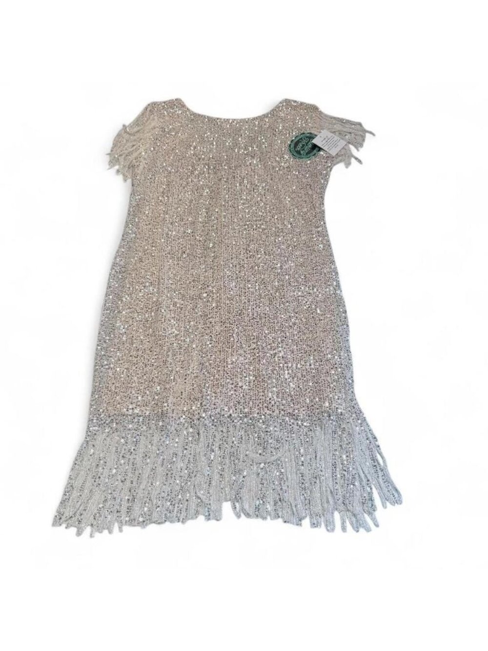 Sterling Kreek Night Life Sequined Bodycon Midi Dress Women's XL Glam Festival
